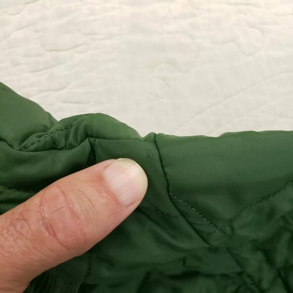 Lavenham Quilted Equestrian Jacket Womens US Size 10 Green - Picture 7 of 9